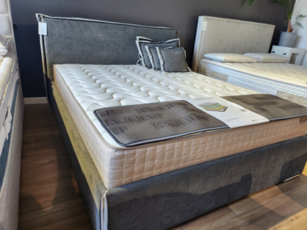 Łóżko tapicerowane Lorenzo 160x200 cm, bez pojemnika na pościel