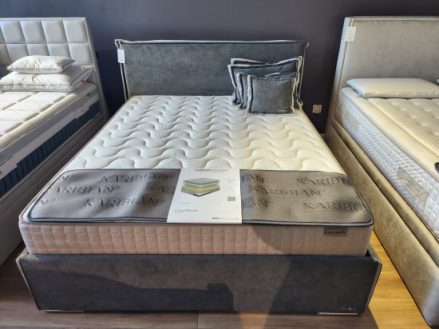 Łóżko tapicerowane Lorenzo 160x200 cm, bez pojemnika na pościel