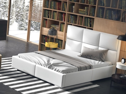 Łóżko tapicerowane Quaddro Plus New Design