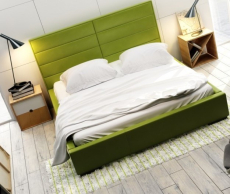 Łóżko tapicerowane Quaddro Double New Design